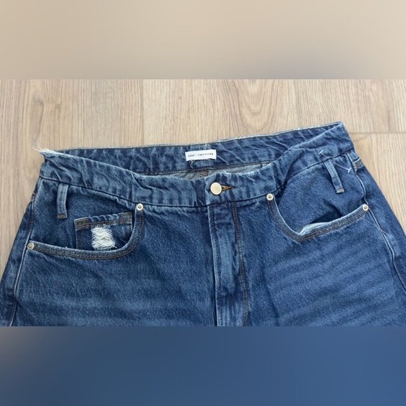 Good American Dark Blue Straight Leg Jeans 👖💙 - Picture 2 of 10